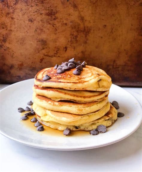 Oat Flour Chocolate Chip Pancakes The Dish On Healthy