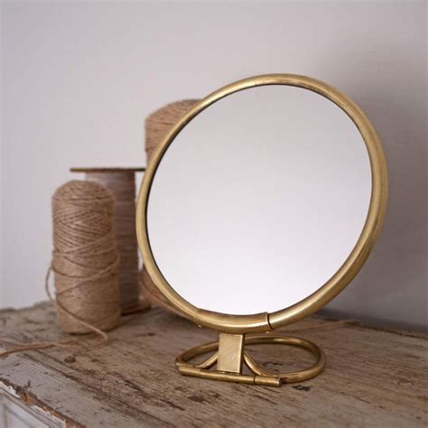 Otto Round Vanity Mirrors with Handle | Graham & Green