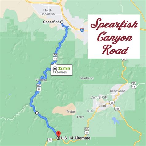 Motorcycle Ride Maps Northern Black Hills Rentals