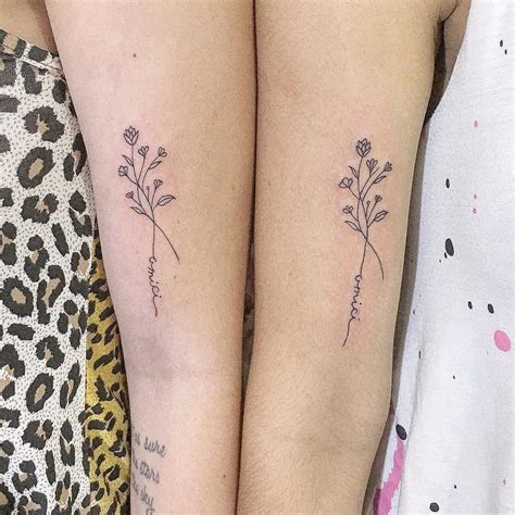 Tatuagem Feminina De Amizade - Tatuagem de amigas: 31 inspirações para eternizar a conexão da amizade