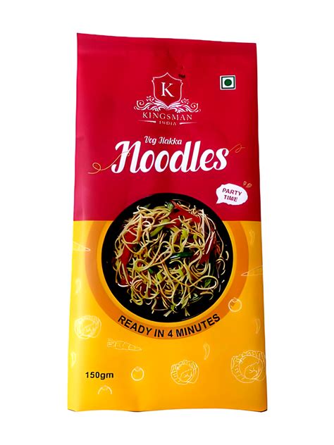 Printed Glossy Hakka Noodles Packaging Pouch Heat Sealed At Rs 235 Kg In Ahmedabad