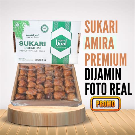 Jual Kurma Sukari AMIRA 1kg Basah Manis Legit Banget Enak Empuk DIJAMIN