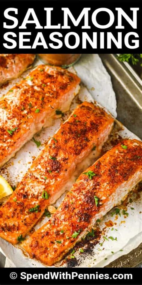 Salmon Seasoning So Easy To Make Spend With Pennies