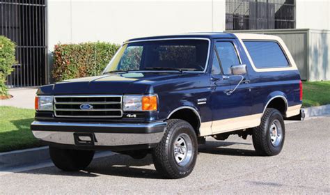 California Original 1990 Ford Bronco Eddie Bauer 78k Orig Miles One Owner