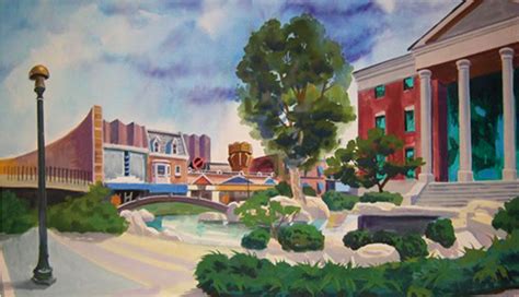 2015 Future Hill Valley Concept Painting