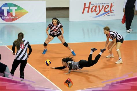 Volley Ball Une Finale Tunisienne Css Cfc En Coupe Dafrique Dames