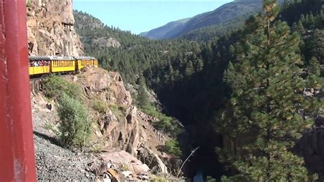 Durango Train Ride To Silverton Colorado Hi Def Youtube