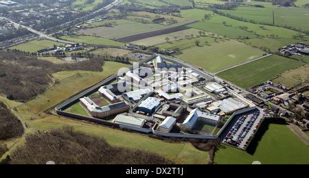 aerial view of Risley Remand Centre, HM Prison Risley, near Warrington, Cheshire Stock Photo - Alamy