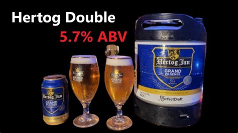 Perfectdraft Pro Hertog Jan Grand Pilsner 5 7 ABV Keg Vs Can Live