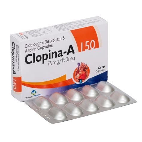 Clopidogrel & Aspirin Capsules Manufacturer & Supplier India