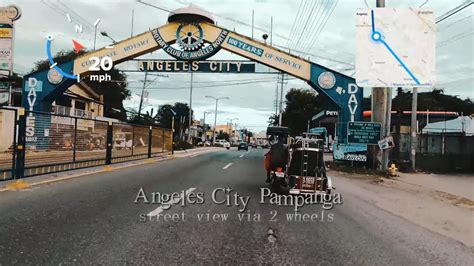 Angeles City Pampanga Street View Via Wheels Virtual Tour Cinematic