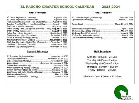 New Home - El Rancho Charter School