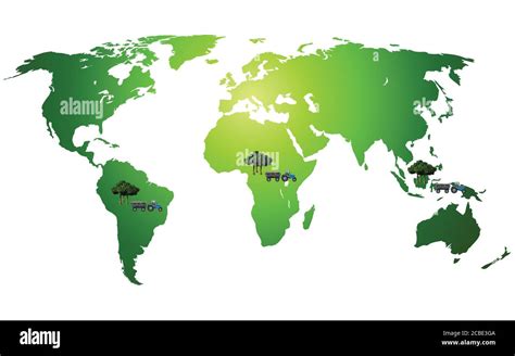 Deforestation In Africa Map