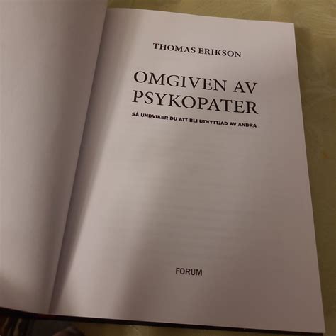 Se produkter som liknar Thomas Eriksson Omgiven av p på Tradera