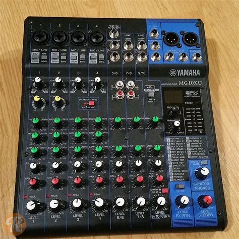 Yamaha MG10XU 10 Channel Analog Mixer | Reverb