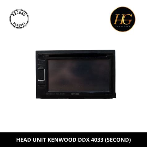 Jual Head Unit Kenwood Ddx Second Shopee Indonesia