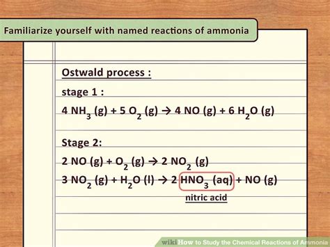 Ways To Study The Chemical Reactions Of Ammonia Wikihow Life