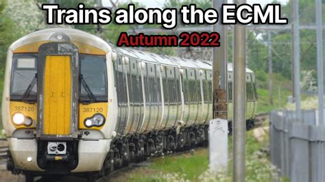 Trains Along The ECML Autumn 2022 YouTube