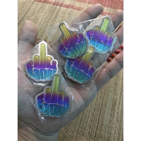 sale70 Logo Fuck You Logo Ngón Tay Chuẩn Titan Gr5 Lazada vn