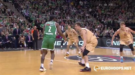 Zalgiris Kaunas Fc Barcelona Keenan Evans Points Assists