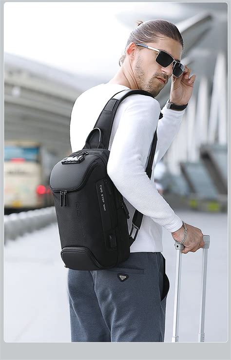 Bange Multi Functional Anti Theft Oxford Sling Bag BANGE