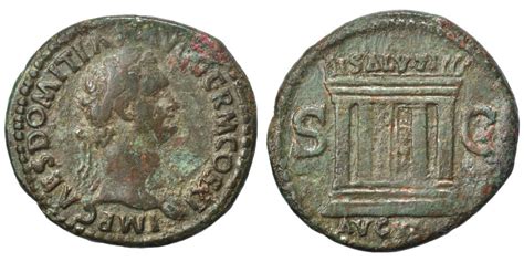 Biddr Sol Numismatik Auction XXII Lot 401 Domitian 81 96 As