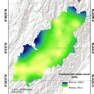 Distribuci N De La Precipitaci N Y Unidades Clim Ticas Fuente Los