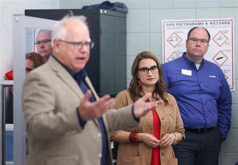 Governor Tim Walz And Lt Governor Peggy Flanagan Visit In Flickr