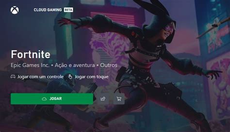 Fortnite Como Jogar De Gra A Em Pc E Celular Fraco Via Xcloud