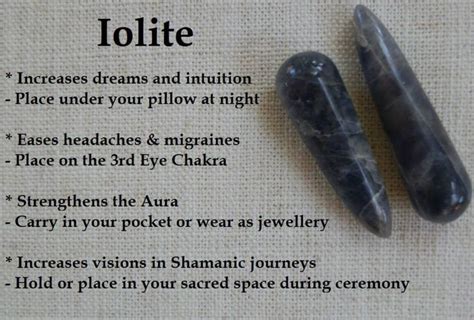 Iolite In Crystals Healing Properties Crystals Gemstone Healing