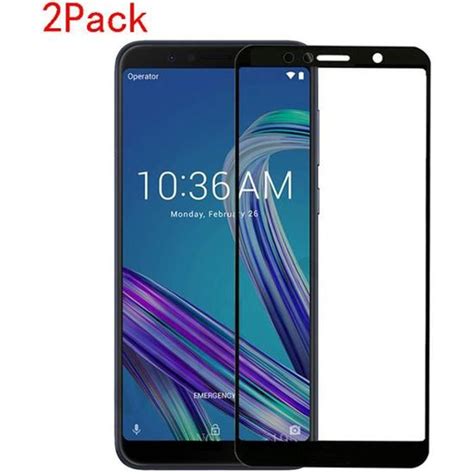 Pour Asus Zenfone Max Pro M Zb Kl Verre Tremp Protecteur D Cran