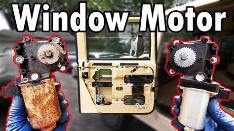 How To Replace A Window Regulator Motor Diy Youtube