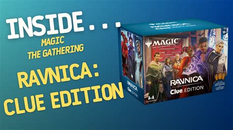 Insidemagic The Gathering Ravnica Clue Edition 4k 60fps Youtube