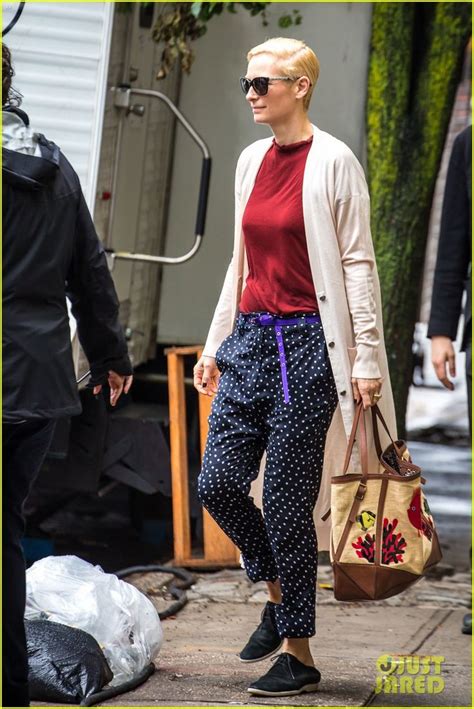 Tilda Swinton Ditches Her Trainwreck Makeover For Day Out With Sandro