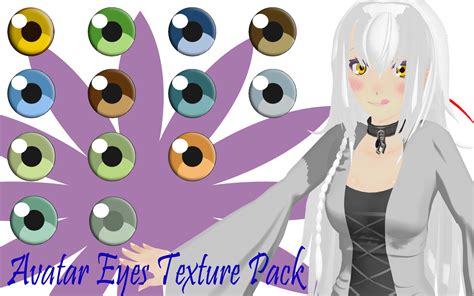 Mmd Avatar Eyes Texture Pack By Mmd Nay Pmd On Deviantart