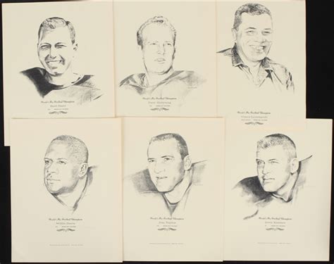 Lot Detail - 1960's Boyd Dowler Max McGee Bart Starr and More Green Bay ...