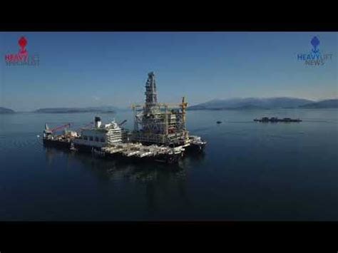 Pioneering Spirit Installs Tons Johan Sverdrup Topside Youtube