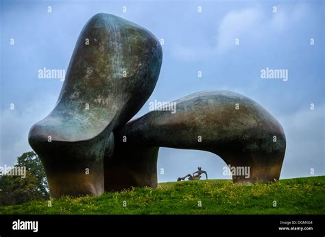 The Henry Moore Foundation Sculptures Sheep Piece Framing Large