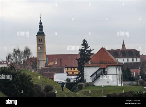 Varazdin Old Town, Croatia Stock Photo - Alamy