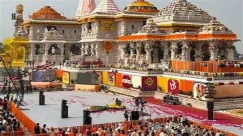 Ayodhya Ram Mandir Sanctum Sanctorum Roof Leaks Chief Priest Expresses