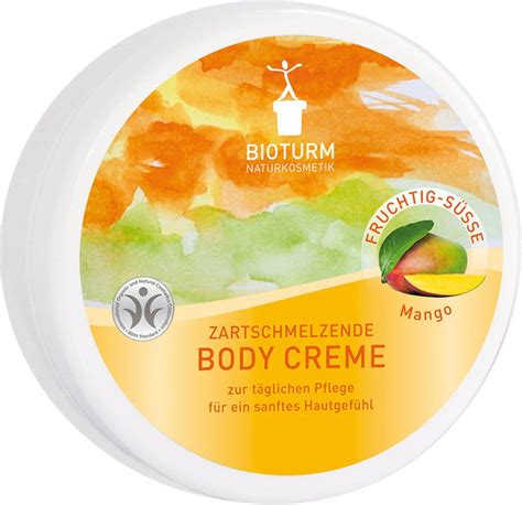 Bioturm Body Creme Mango Nr 65 250 Ml Ecco Verde Onlineshop