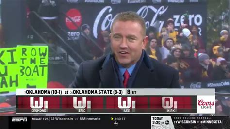 Espns Gameday Crew Picks Ou In Bedlam Across The Board Pistols Firing