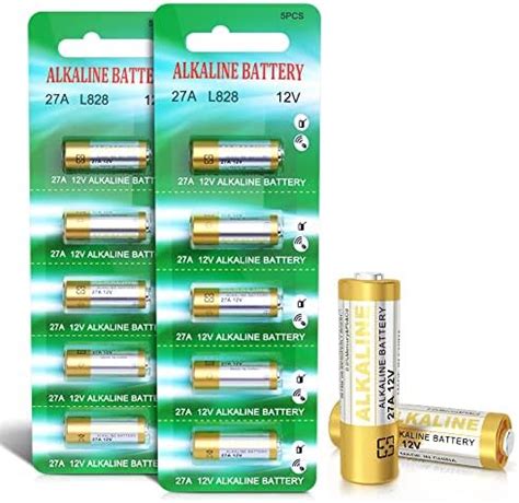 27A 12V Alkaline Batteries V27A LR27A MN27 L828 A27 12V Battery Pack Of