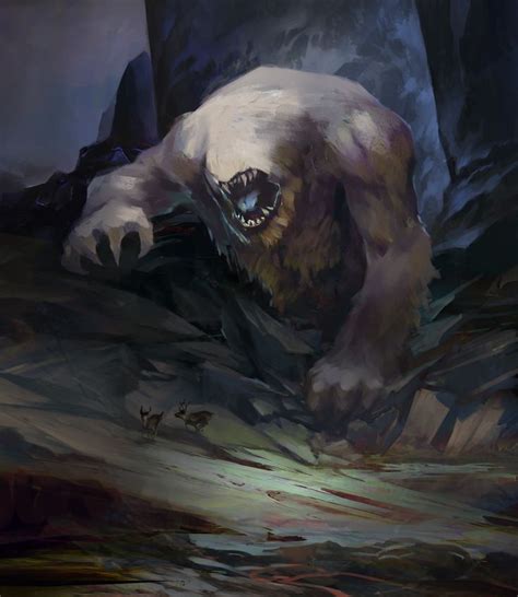 ArtStation - Yeti Concept | Fantasy beasts, Creature concept art ...