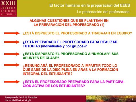 Ppt El Factor Humano En La Preparaci N Del Eees Powerpoint