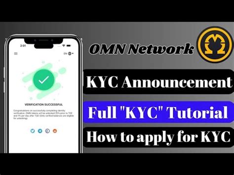 Omega Network KYC Update AZ How To Apply For Kyc On The Omega