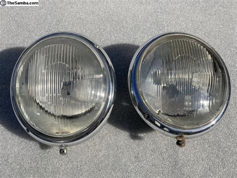 Thesamba Vw Classifieds Pair Of Bosch Fluted Headlights