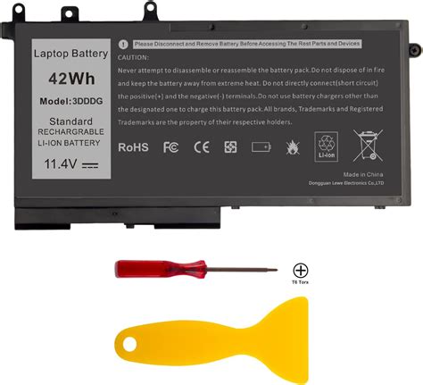 Amazon Futurebatt Dddg V Wh New Laptop Battery For Dell