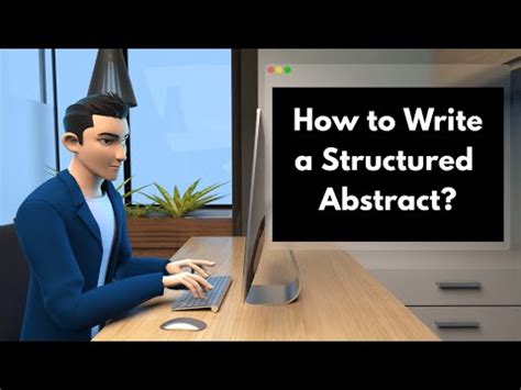 How To Write A Structured Abstract YouTube