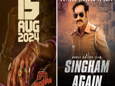 Ajay Devgn May Postpone Singham Again Release Date Due To Pushpa The